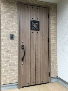 玄関ドア 北欧の家 ナチュール 佐賀県の北欧モダンな注文住宅 新築住宅